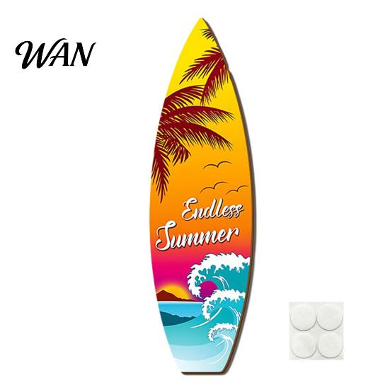 Wasserdichtes Holzschild Hawaiianisches Surfbrett Wandkunst, Tropisches Stranddekor Schild, Sommer Aloha Thema Hängendes Schild Langlebig für Wohnzimmer Kinder
