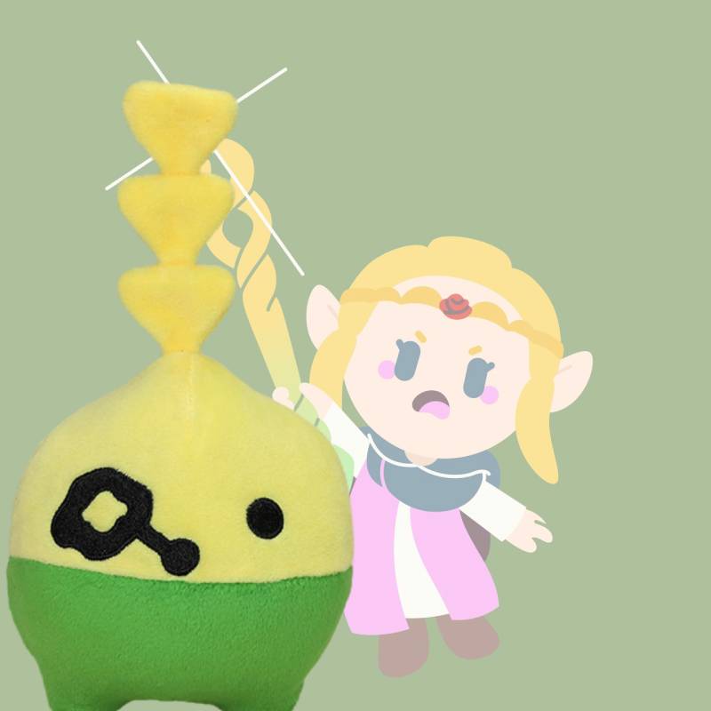 Echoes Of Zelda Wisdom Plush Toys Cartoon Games Fill Doll Elf Ornament Gift