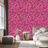 Pink glitter leather wallpaper purple and pink for living room and bedroom 50x1000