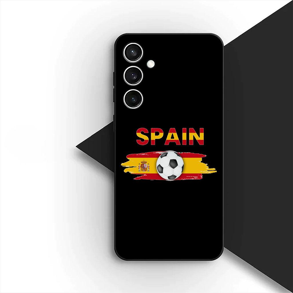 

Spain Flag Silicone Phone Cover for Apple iPhone 17 Air 12 13 Pro Max Mini ProMax 7 + 8 Plus Soft Case iPhone 13 Pro