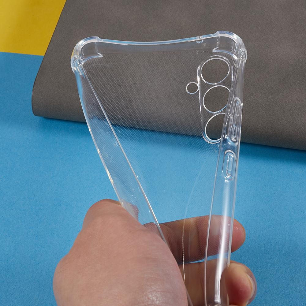 For Samsung Galaxy A54 5G Transparent TPU Case Thickened Corner Anti-drop Phone Cover