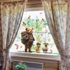 Creative Cartoon Animal Butterfly Static Window Stickers, No Glue Removable Glass Decals for Home Decor