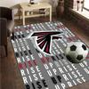Atlanta-Falcons Rise Up Rug Office Carpet Non-Slip Mat, Chair Rug Floor Covering for Gaming, Bedroom, Living Room , Home Decor Christmas Gift