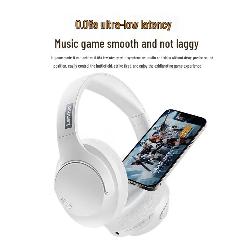 Lenovo TH46 ANC Noise Cancelling Bluetooth Headset