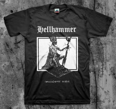 Hellhammer Unisex T-Shirt Black Metal Band
