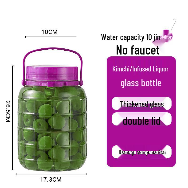 LanTuan Thickened Glass Fermenting & Storage Jars