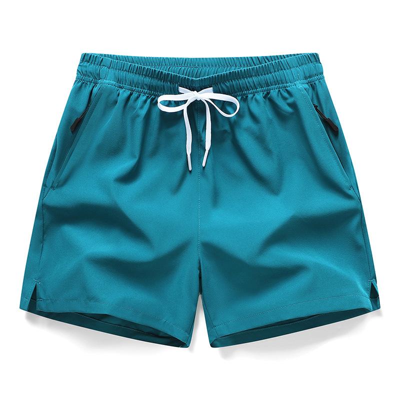 Men's Lightweight Sweatpants Summer Casual Pockets Shorts Basic Short Pants Jogging Beach Shorts Men