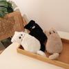 Cartoon Cute Cat Animals Plush Pencil Case Large Capacity Portable Travel Storage Bag School Supply Student Stationery Kids Gift