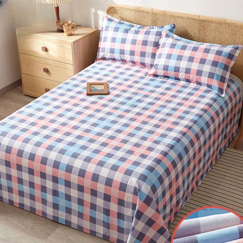 Flat Sheets Thicker Universal Household Breathable Comfortable Bedroom Bedspread King Queen Bed Non-slip Home Decoration Textile