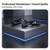 Black Mesh Grille Insert Circular Cutouts Front Lower Direct Replacement Auto