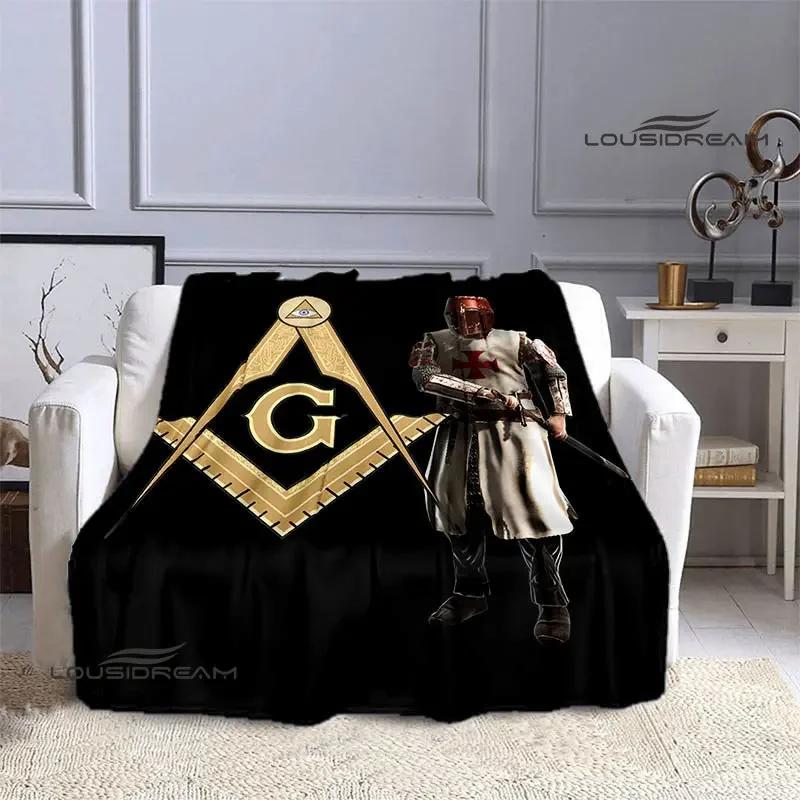 Kreuzzug Kreuz Templer Ritter Bedruckte Decke Flansch warme Decke Bettwäsche Picknickdecken Home Travel Born Geburtstagsgeschenk