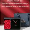 Window Opening Eternal Roses Gift Box Jewelry Gift Packaging Box  for Wife Mom Girlfriend