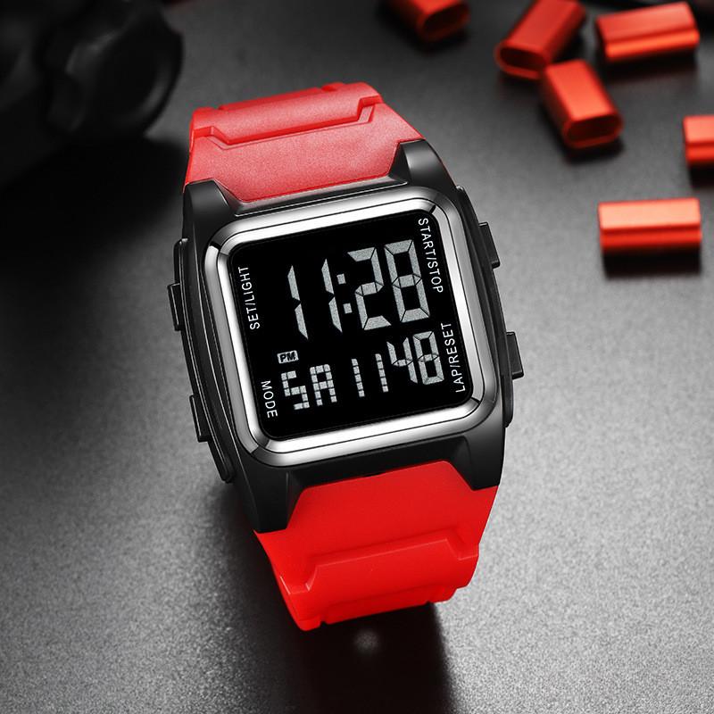 Men's Electronic Watch Outdoor Sports Multifunctional Luminous Student Electronic Watch