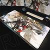 Rutschfeste Gummi-Büro-Laptop-Schreibtischmatten Große Game Arknights Endfield Kawaii-Mädchen Gilberta Mauspads 900x400mm PC-Zubehör