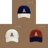 Cute Bear Baseball Cap With Warmth And Windproof Features For Fall Winter Fashion