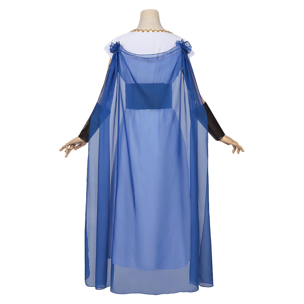 Medieval Greek Cosplay Costume With Linen Fabric For Stage Performances And Halloween Events