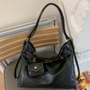 High-value Retro Commuter Large-capacity Women's Backpack Autumn and Winter New Simple Trendy Shoulder Bag