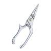Stainless Steel Pliers Braided Fishing Line Cutter Hook Remover Rings Opener Multitool with Safety Lock Fishing Pliers