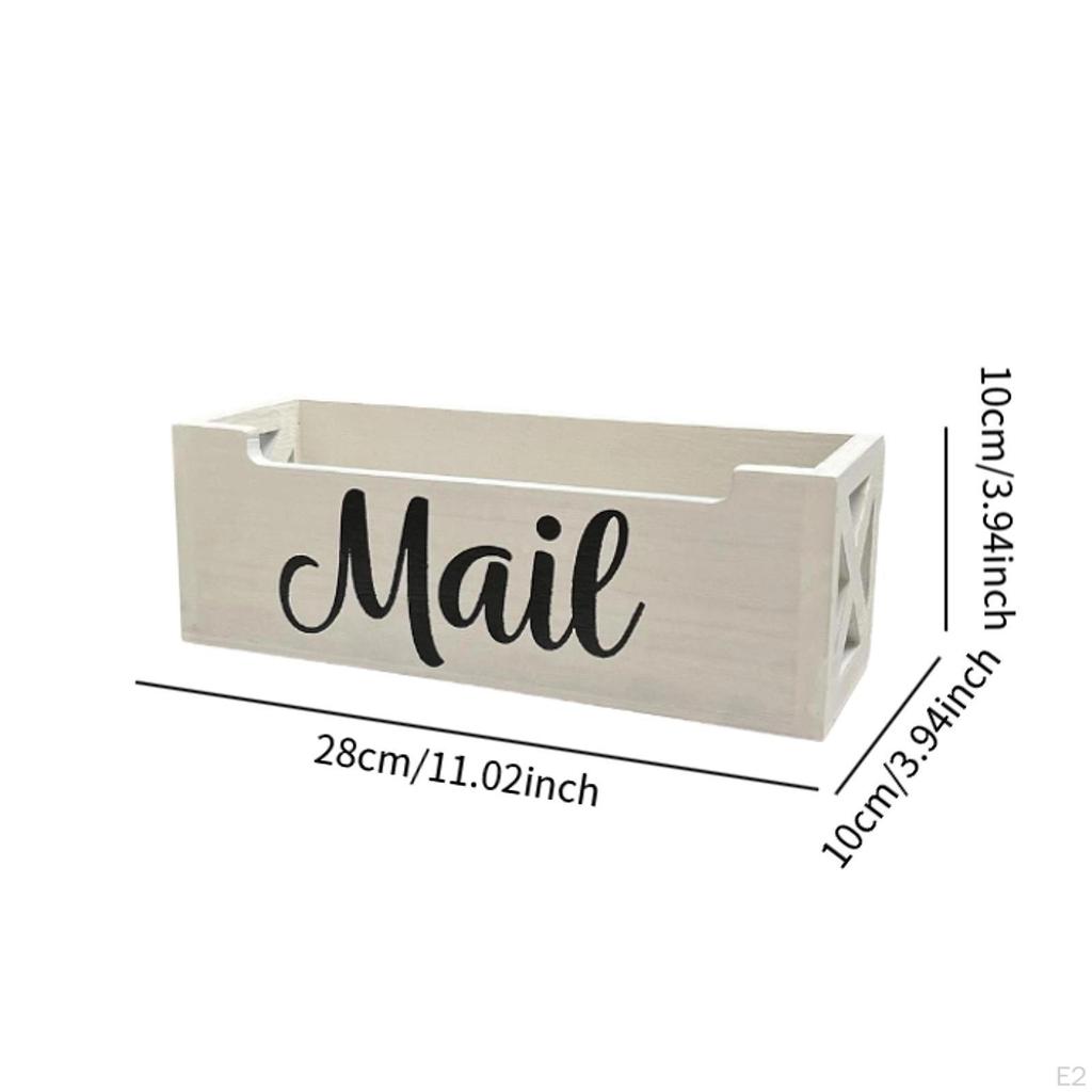 Post-Organizer, Briefkasten-Brief-Organizer, Briefhalter-Halter, Aufbewahrungsbox für Tischplatte