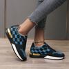 Women's Sports Shoes Thick Sole Single Shoes Round Head Casual Mesh Shoes
