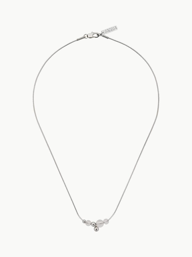 Sagega Kettlebell Necklace (White)