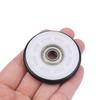 1 Piece Low Noisy Bearing Wheel O Ring Mute Elasticity Rubber Coated 625Z 695Z Roller Wheel Pulley Blackboard Fishing Tool