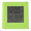 Durable ABS Solar Battery Alarm Clock LCD Display Dual Energy Alarm Clock Digital Alarm Clock Bedroom