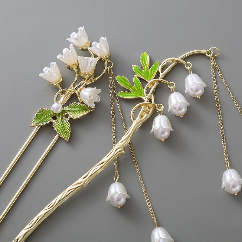 Traditional Tassel Hairpins: Elegant Hair Accessories for Hanfu & Qipao