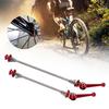 1 Pair   Hub Quick Release Poles Bike Front Rear   Alloy Axle Skewer Lever
