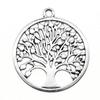 Charms Big Tree Of Life Pendants Wedding Jewelry Findings QC017