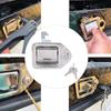 Tool Box Handle Latch With 2 Keys 304 Stainless Steel Silver Paddle Lock For Truck RV Trailer ATV UTV