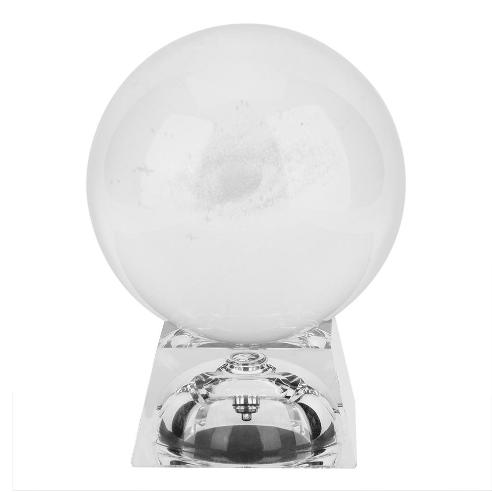 K9 Crystal Photography Prop Decoration Art Decor Crystal Ball with Luminous Base