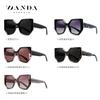 New personalized polarized sunglasses trendy thin face plate sunglasses full frame high-end glasses