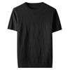 Autumn Short-sleeved Sweater for Men Plus Size  Pullover Knitting T-shirt Korean Half Sleeve Winter Inner Layering Shirt