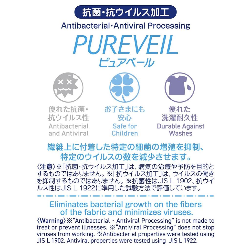 MIKI HOUSE Antibacterial and Made in Pink Girls' Underwear, All-Over Print, Antiviral, Japan, 10-2427-570, 110cm,