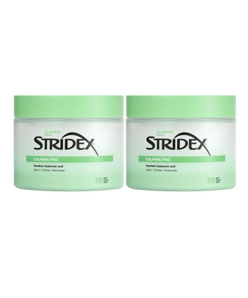 Blistex Stridex Heartleaf Hydrating Soothing Calming Pad (70 Sheets x 2) Stridex Calming Pad (70 Sheets x 2)