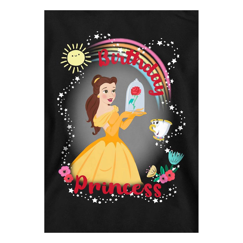Beauty And The Beast Childrens/Kids Birthday Princess Belle Chip Hoodie