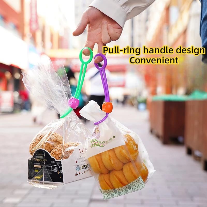 1PC Creative Practical Colourful Seal Clip Multi-functional Kitchen Fresh Bag Seal Clip  Kitchen Gadgets Bag Sealer