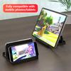 Dual-Slot Adjustable Vertical Laptop Stand Abs Plastic 4In1 Design Space-Saving For Macbook Chromebook Surface Hp Dell Book Ipad