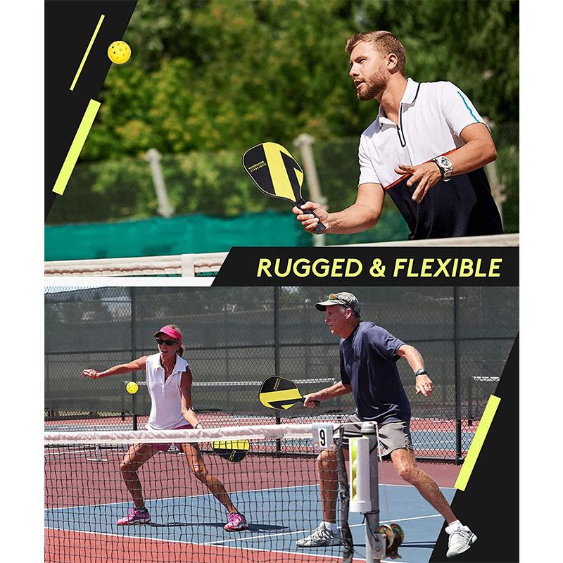 Hanging Barrel Pickleball Super Hard 40 Holes Holed Balls 74mm Rotational Molding Luminous Toy Ball