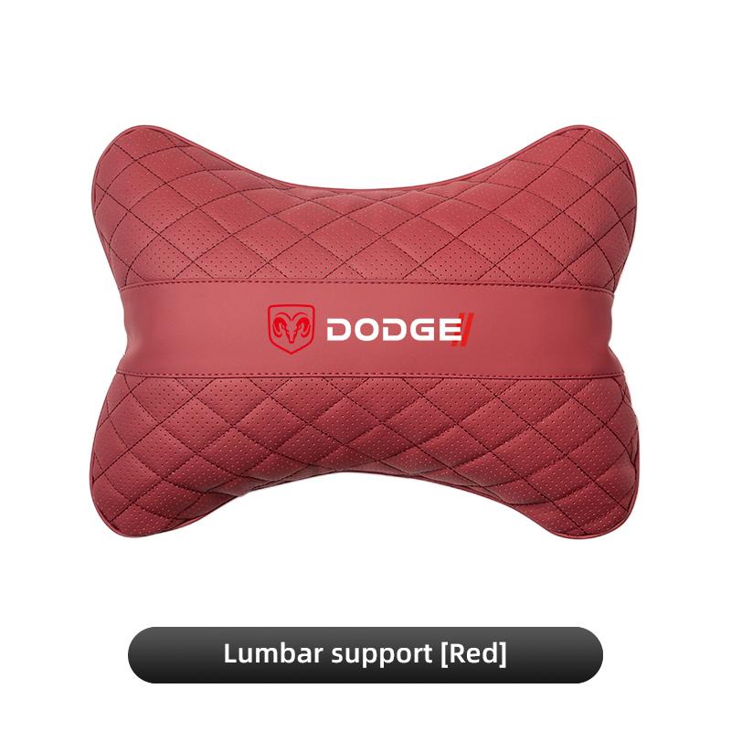 Dodge Autositz Nackenkissen Kopfstütze Lendenwirbelstütze Zubehör Für Dodge Challenger Charger Journey Ram Durango SRT Dart Journey U666