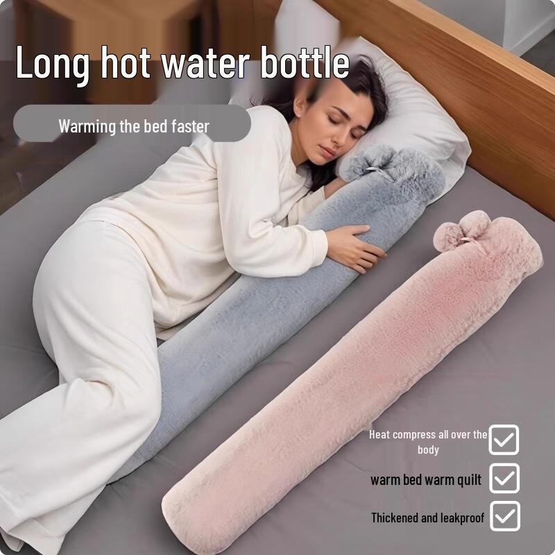 Plush Long Hot Water Bottle