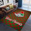 Name Custom FC Lokomotiv Moscow Carpet Rug for Living Room Bedroom Home Sofa Decoration,Kids play Non-slip Floor Mat