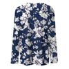 Women's Fashion Casual Floral Printed Round Neck Long Sleeve Pullover Top