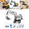 Alloy Remote Control Excavator Toy For Girls And Boys