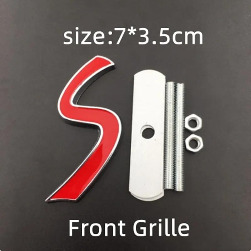 3D Metal ALL4 Car Rear Trunk Emblem Door Fender Badge For MINI Cooper JCW R60 R61 F54 F60 S D SD Countryman Paceman Stickers