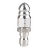 MOBIDEA 1/4 " Nozzle Sewer Cleaning High Pressure Washer Nozzle Sewer and Sewage Hose Nozzle Washing Accessories