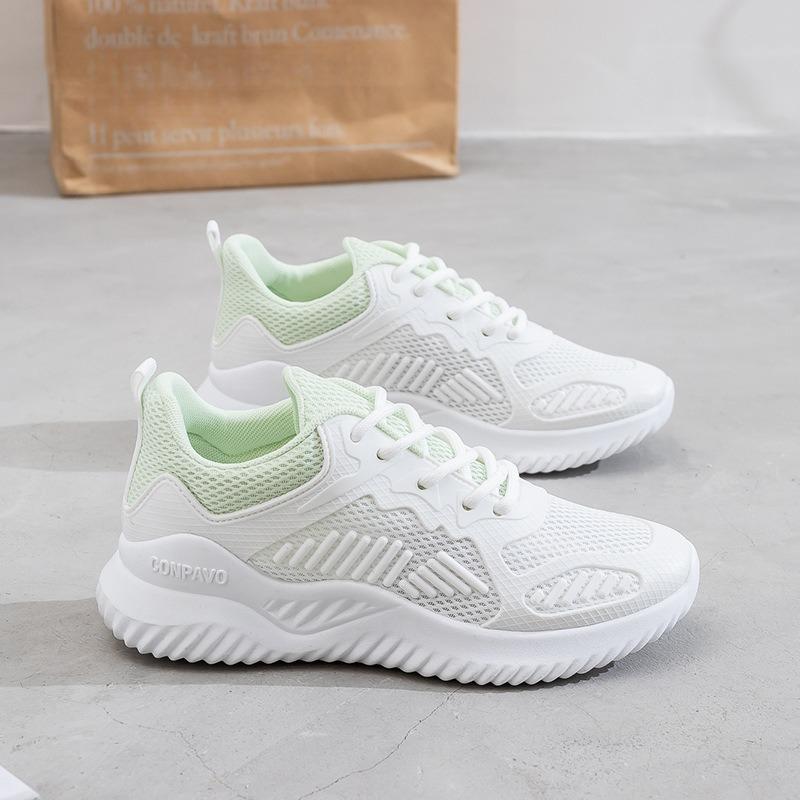 Nowe buty sportowe na grubej podeszwie są wszechstronne, oddychające i casualowe buty damskie