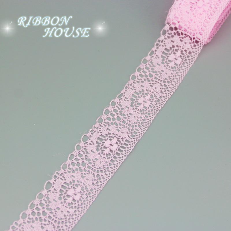 (10 Yards/roll) 40mm White Lace Fabric Webbing Decoration Packing Material