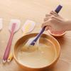 1pc Premium Heat Resistant Silicone Spatula for Effortless Cream, Butter, and Baking - Durable Translucent Kitchen Baking Tool F